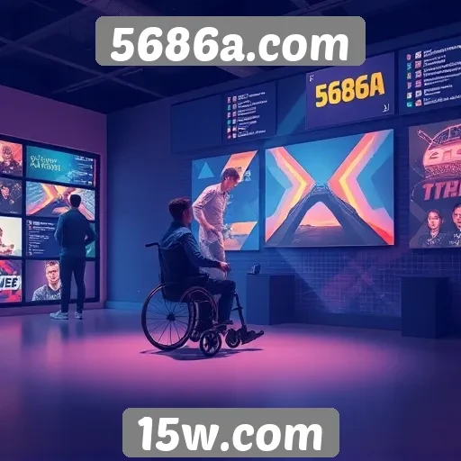 Acessibilidade e interface do usuário no 5686a.com