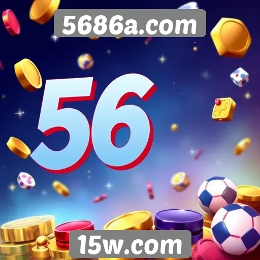 Variedade de jogos disponíveis no 5686a.com